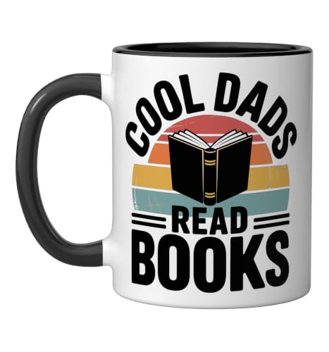 Cool Dads Read Books Ceramic Mug