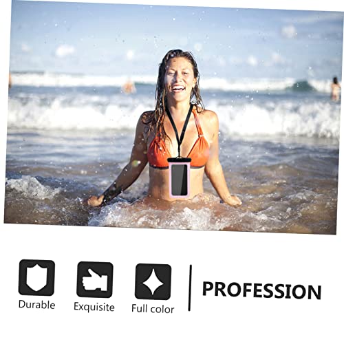 UKCOCO 2 Unidades Bolsa Impermeável Móvel Bolsas De Telefone Sacos Secos De Telefone Cordão De Telef
