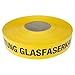Produktbild PremSecure Trassenwarnband Achtung Glasfaserkabel Glasfaser 250m Erdkabel Lichtwellenleiter Warnband Trassierband schwarz gelb