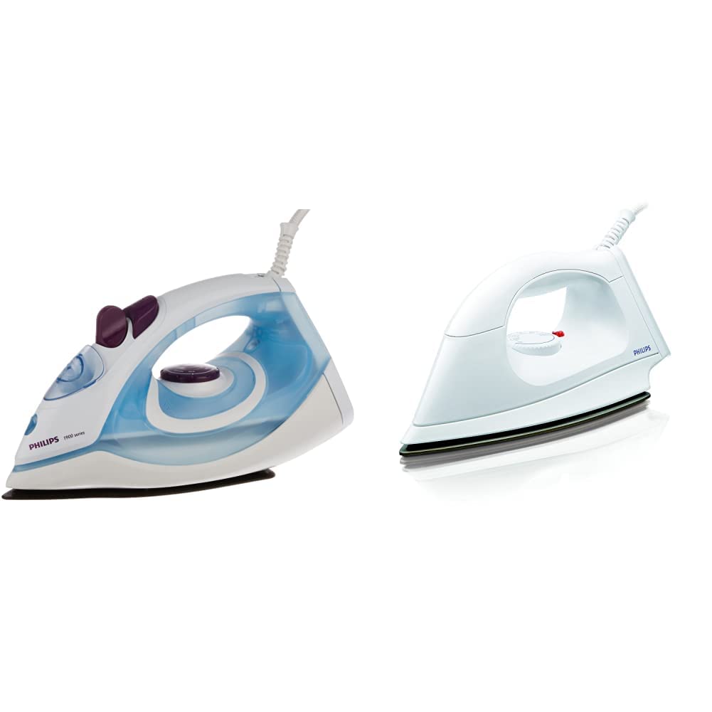 Buy Philips GC1905 1440Watt Steam Iron with Spray (Blue) & HI113 1000