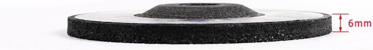 CAARLA Grinding Wheel Angle Grinder Polishing 2PCS 1/4" 6mm Thick Grinding Wheel for Grinders Grinding Disc for Metal 4" 5" 6" 7"(150x6x22mm 2pcs)