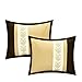 Chic Home 35CQ120-AN 8 Piece Livingston Comforter Set, Gold, Queen