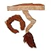 Making Believe Kids Lion Plush Headband Ears Tail Safari Zoo Jungle Dressup Halloween Costume