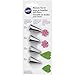Wilton 418-9613 4 Piece Flower Icing Tip Set