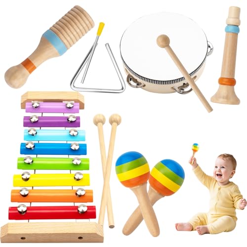 Baby Spielzeug ab 1 Jahr - Montessori Spielzeug ab 1 2 3 Jahr Musikinstrumente...