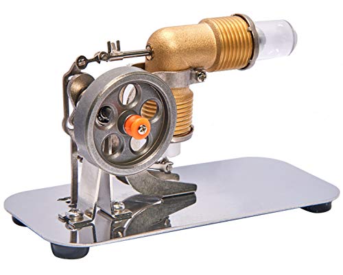 Sunnytech Mini Hot Air Stirling Engine Motor Model Educational Toy Kits Electricity HA001