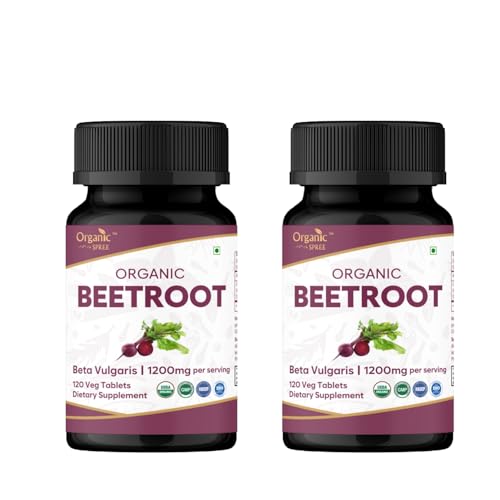 Organic Spree BEETROOT 120 Tablets | Beta Vulgaris (Beetroot) - �x�[�^�E�u���K���X�i�r�[�g���[�g�j | �����œV�R��120�� (2)