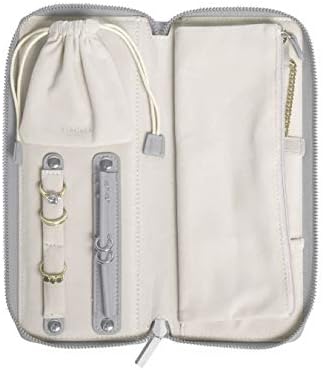 Stackers Pebble Grey Jewellery Roll