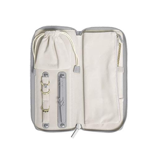 Stackers Pebble Grey Jewellery Roll