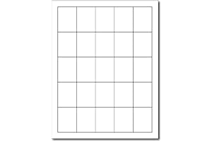 Blank, Matte, 1.5 x 2 Inch White Mailing Label Sheets | Pack...