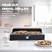 Severin Elektro-Grill, Tischgrill, Edelstahl-Grillrost, für Balkon, 2200W