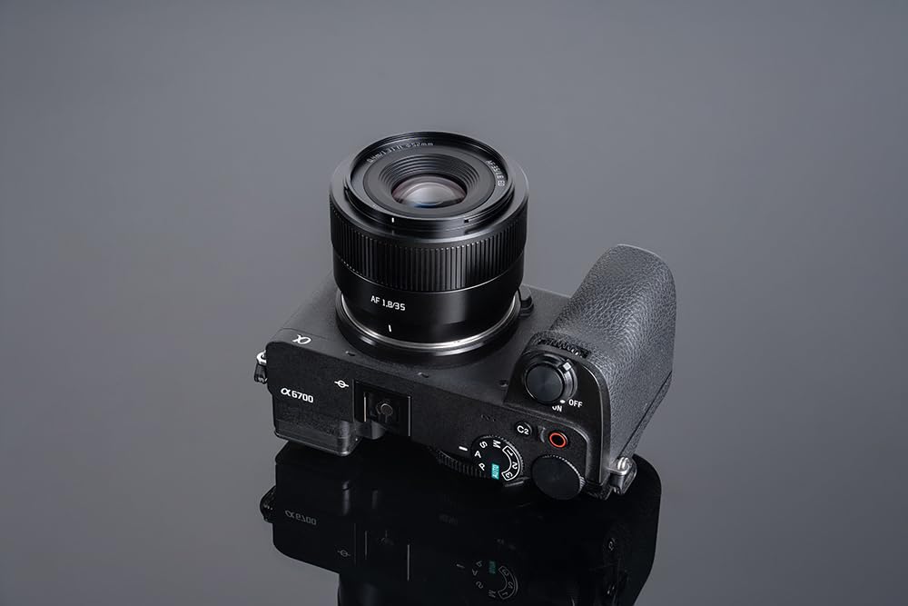 TTArtisan 35 mm F1.8 II Metallgehäuse, Autofokus, AF-Objektiv, kompatibel mit Sony E-Mount, Schwarz