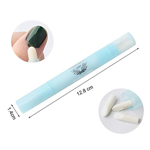 Foto von Korrekturstift für Nagellack (2 Stück) zum Entfernen von Nagellack-Graten, mit 3 Ersatzspitzen