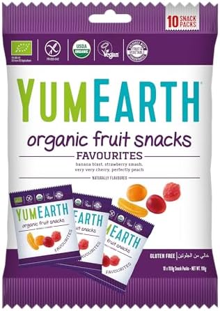 Yum Earth Organic Fruit Snack Multipack 198g