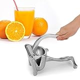  Extractor de frutas de aluminio, exprimidor de frutas Manual portátil, exprimidor de limón y naranja, herramienta para exprimir