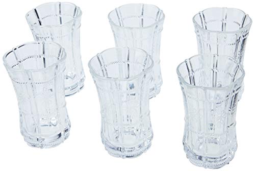 Jogo de 6 Taças Chateau em Vidro Dynasty Transparente