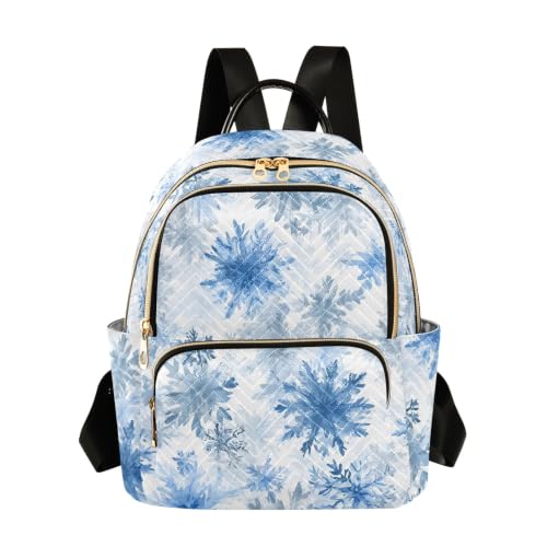 Sac à dos femme bleu aquarelle idéal pour vos voyages décontractés en ville