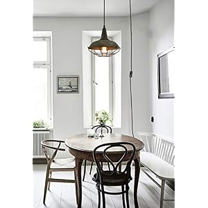 DANSEER Farmhouse Plug in Pendant Light with 16 Feet Hanging Cord Hanging Lighting Fixture DANSEER Farmhouse Plug in Pendant Light with 16 Feet Hanging Cord Hanging Lighting Fixture
