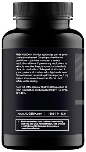 Nugenix Total-T, Free and Total Testosterone Booster Supplement for Men, 90 Count - Thumbnail 3