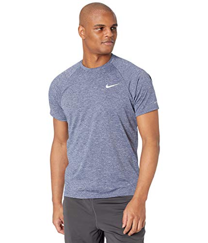 Camiseta Nike Hydrogu de manga corta estándar para mujer en color azul ideal para natación