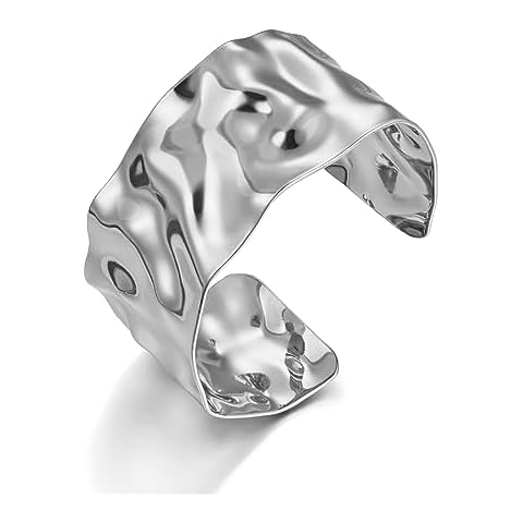 Bracelet Manchette Argenté LILIE&WHITE Cover