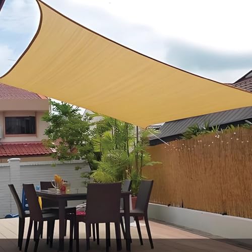 Toldo de tela transpirable que evita el calor en pérgolas de jardín 3