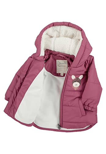Sterntaler Baby - Mädchen Baby Jacke Outdoor Babyjacke Esel Emmi, Rosa, 86