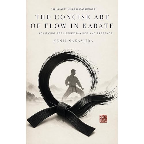The Concise Art of Flow in Karate Audiolibro Por Kenji Nakamura arte de portada
