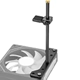 GPU Support Bracket, GPU Holder Stand, Adjustable GPU Sag Bracket Graphics Card Support for 12cm Fan Mount CNC Aluminum (0.63-6.3inch)
