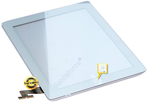 Écran tactile iPad 2 blanc vitre de remplacement câble flex MFC - 5