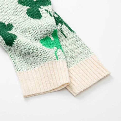 Image of Women's Funny Fall Winter Animal Floral Christmas Tree Long Sleeve Button Knit Cardigan Sweater