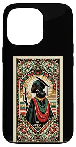 Tarjeta de tarot de graduación de Black Girl para personas mayores, graduado HBCU Carcasa para iPhone 13 Pro
