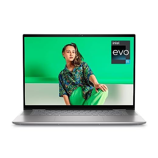 Dell Inspiron 16 2en1 7620 Intel Core i5-1235U Ordinateur Portable 16" FHD Platinum Silver 8Go de RAM SSD 512Go Intel Iris Win 11H Core Standard Clavier AZERTY Français rétroéclairé