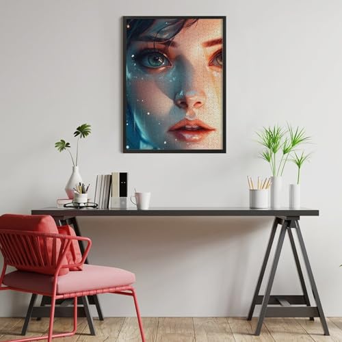 Rompecabezas para adultos de 500 piezas Dual Gaze Art para decorar tu pared 5