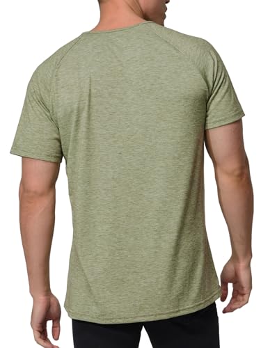 Men's Short Sleeve Crewneck Graphic Tee Believe Cross Print Christian Shirts Workout Shirts3