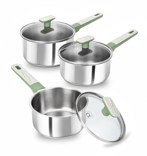 Koch Systeme CS Stainless Steel Sauce Pan Set