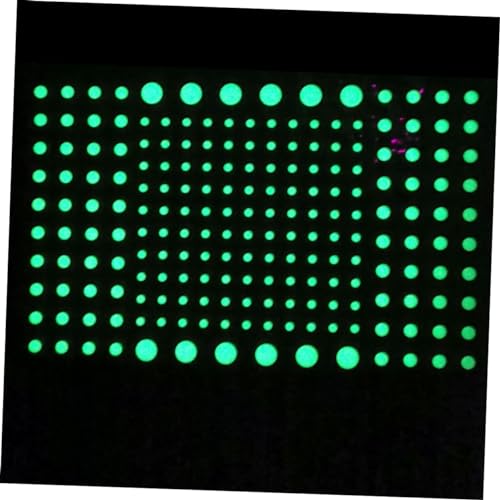 Autocollants mural phosphorescents VICASKY stickers étoiles lumineuses 3 pièces pour plafond - 4