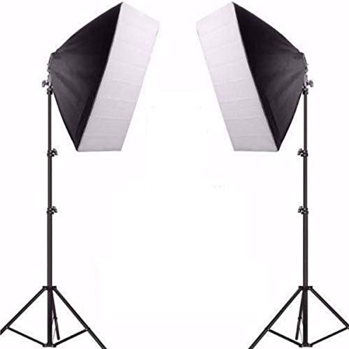 Kit Iluminação De Estúdio Fotográfico Atena Com 2 Softbox 50x70 - PKSB01 110V