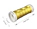 Simthread 6 Assorted Colors Metallic Machine/Hand Embroidery Thread 200 Yards Ea for Janome Brother Pfaff Babylock Singer Bernina Husqvaran & Most Home Embroidery Machines Special Embroidery Designs