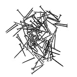 INOOMP Schuhnägel aus Eisen mit Rundem Kopf 50g Beutel Einfache Montage und Stoßfest für Absatzreparatur und Lederstiefel