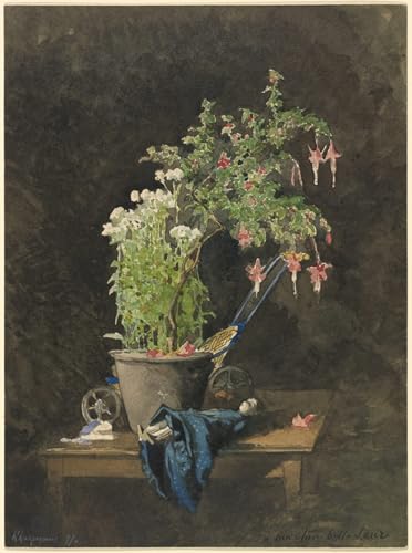Cuadro de lienzo 60x90cm de Henri Harpignies para dar vida y color a paredes vacías