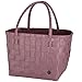 Produktbild Handed By Handgewebt Paris shopper Tasche, Rosa (Rustic Pink), 27 x 31 x 24 cm