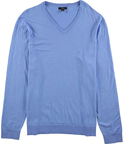 Alfani Mens Key Pullover Sweater, Blue, X-Large #TOP4