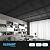 Art3d 12-Pack Drop Ceiling Tiles, 24x28 Inch PVC Panels in Black