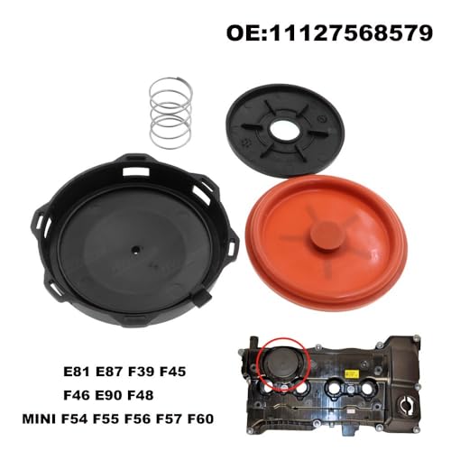 Kit tapa válvula PCV de alta resistencia para BMW E81 E87 E90 y gama Mini F 7