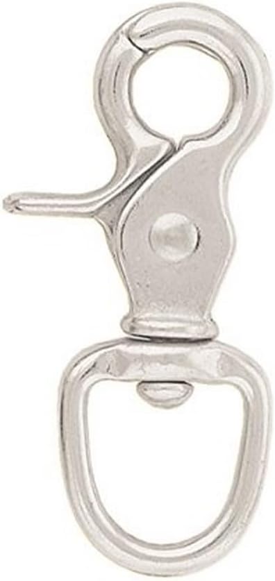 Weaver Leather Round Scissor Snap (Nickel Plated)