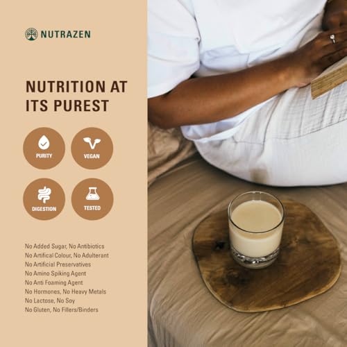 Image of SimplyPure Fermented Yeast Protein Powder - Unflavoured - 1kg | 25.1g Complete Protein | Vegan Protein for Muscle Recovery & Lean Muscle Support | PDCAAS 1.0 | Easy to Digest with Probiotics & Enzymes | Gym & Fitness Supplement