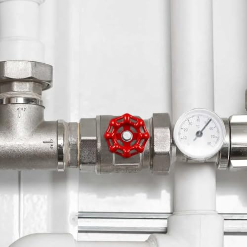 WeddHuis Ventil Handrad - Wasserhahn Griff, Kugelhahn, Absperrventil, Rundes Rad, Ersatz Griff