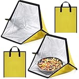 Teenyyou 2 Pack Portable Foldable Solar Oven & Solar Cooker Mini...