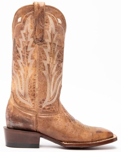 Idyllwind Women's Outlaw Western Performance Boot Broad Square Toe Taupe 8 CW US2